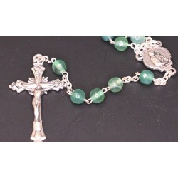Agate rosary 8 mm